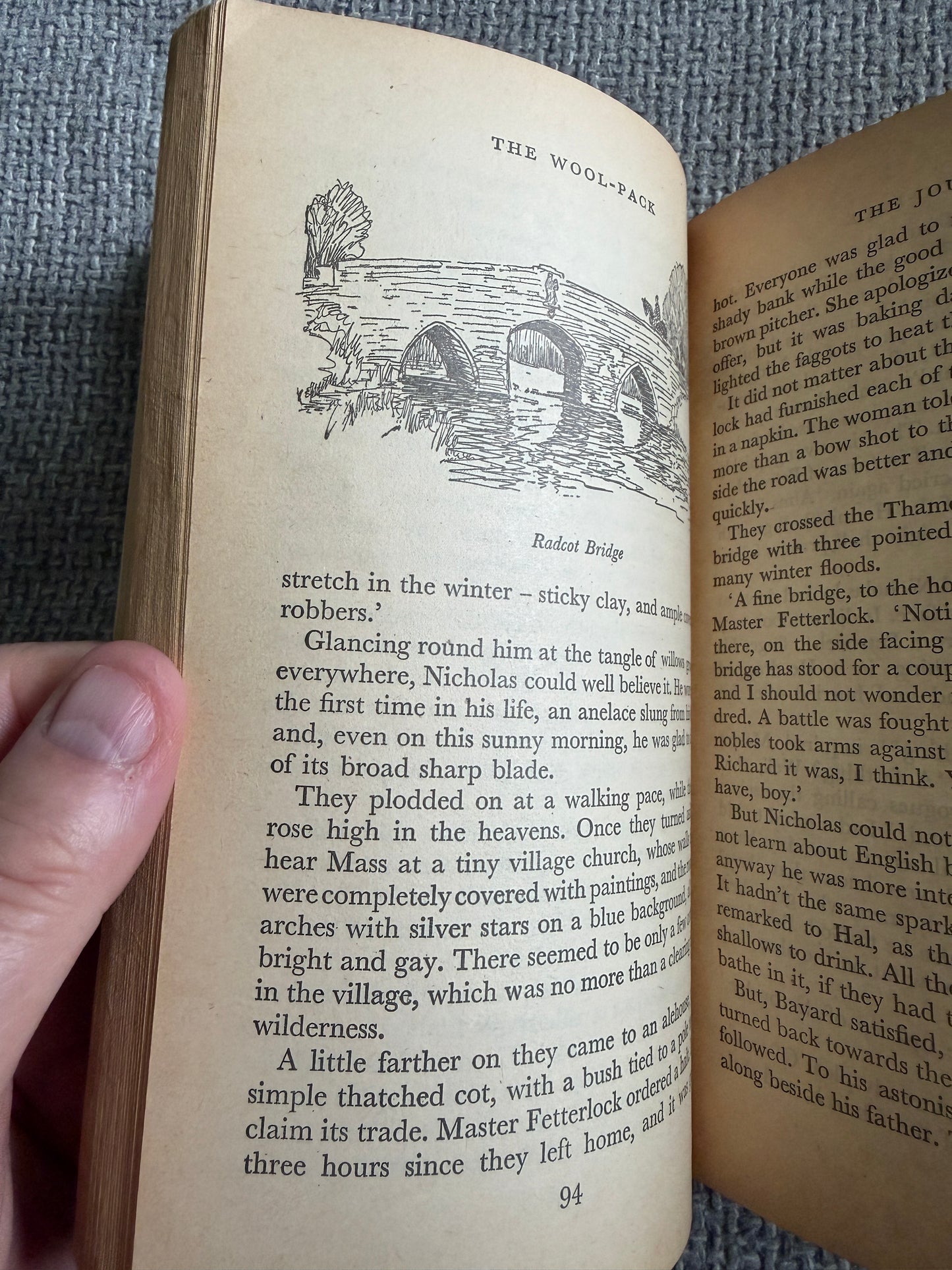 1967 The Wool-Pack - Cynthia Harnett (Puffin Books)