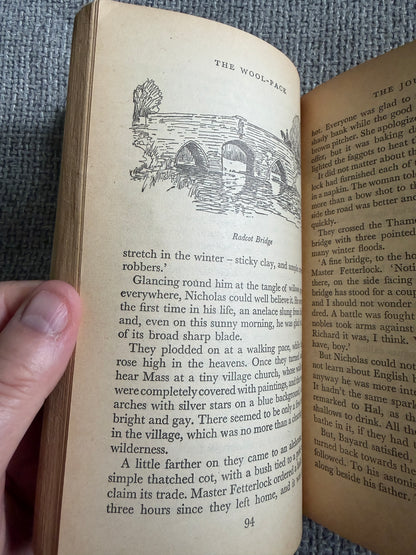 1967 The Wool-Pack - Cynthia Harnett (Puffin Books)