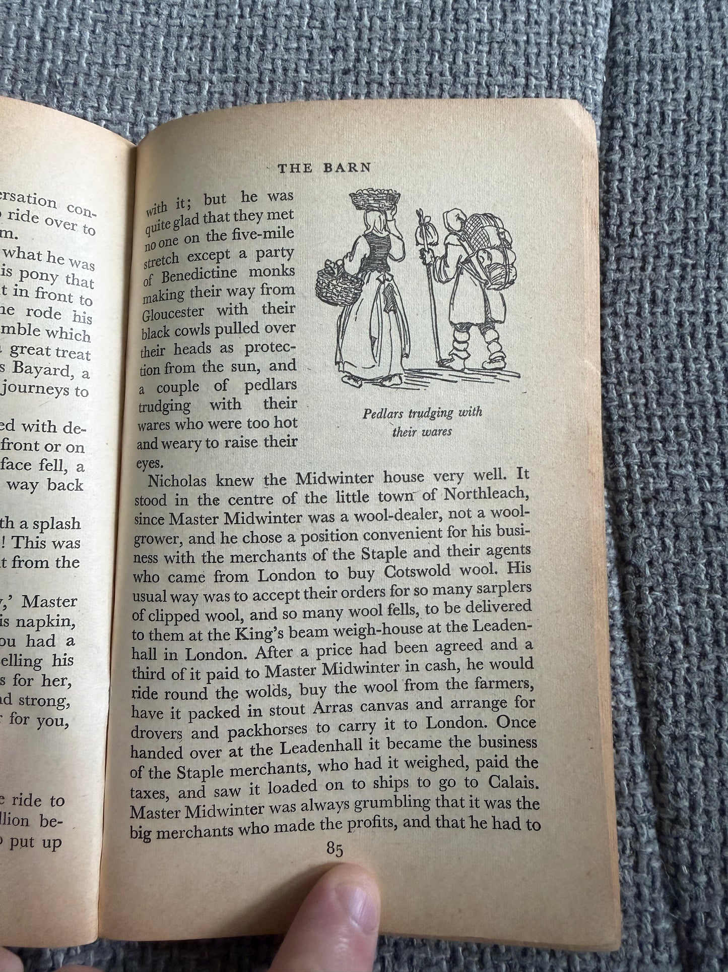 1967 The Wool-Pack - Cynthia Harnett (Puffin Books)