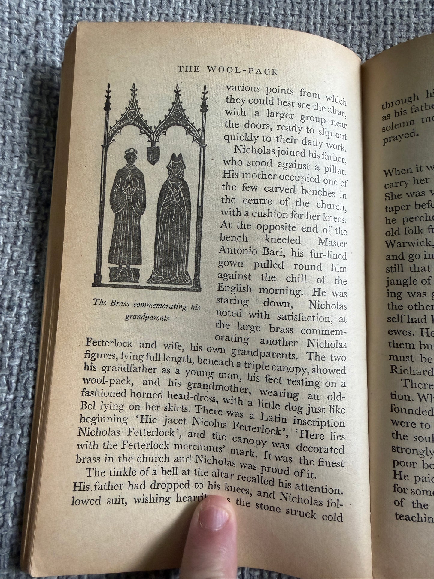 1967 The Wool-Pack - Cynthia Harnett (Puffin Books)