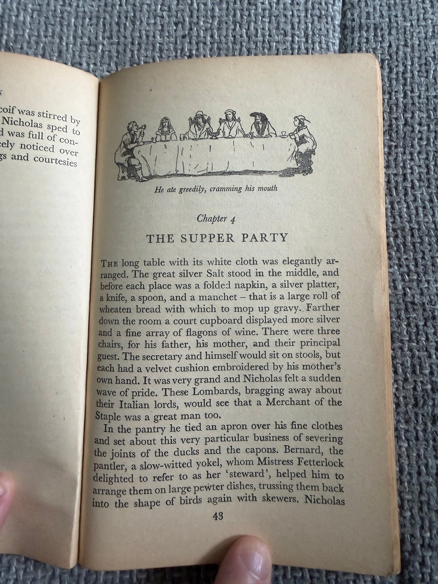 1967 The Wool-Pack - Cynthia Harnett (Puffin Books)