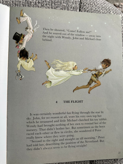 1992 Peter Pan & Wendy - J. M. Barrie(Anne Grahame Johnstone) Award Publication