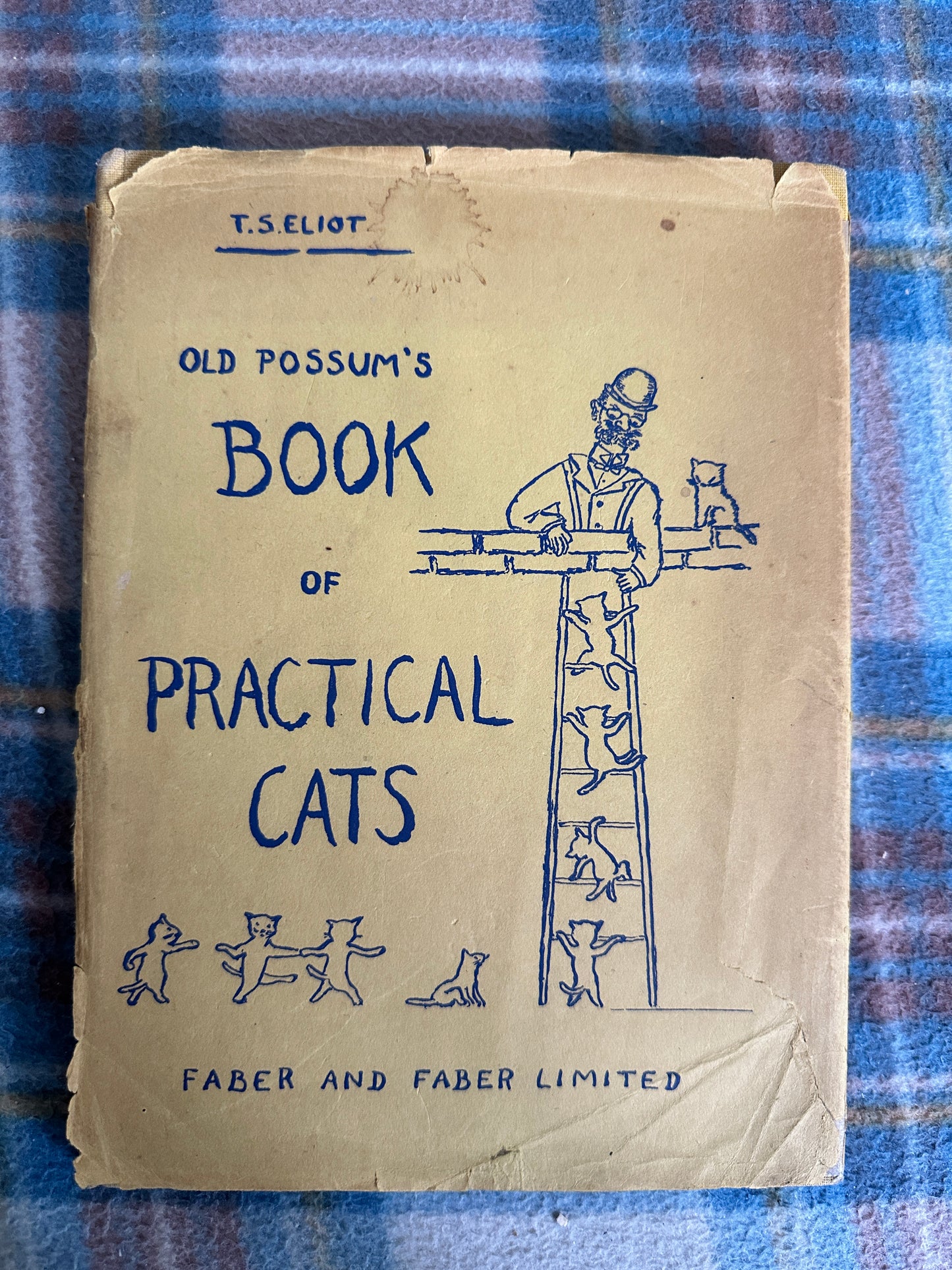 1956 Old Possum’s Book Of Practical Cats - T. S. Eliot(Faber & Faber)
