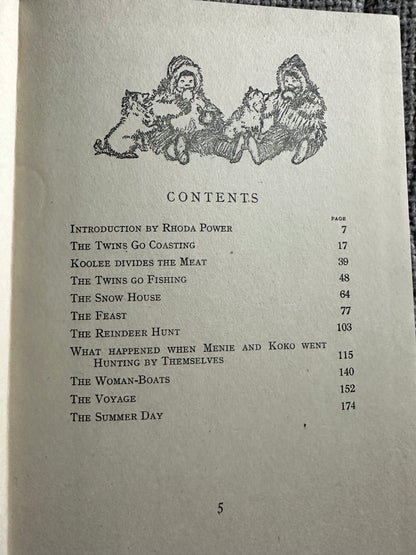 1946 The Eskimo Twins - Lucy Fitch Perkins(intro Rhoda Power)Jonathan Cape