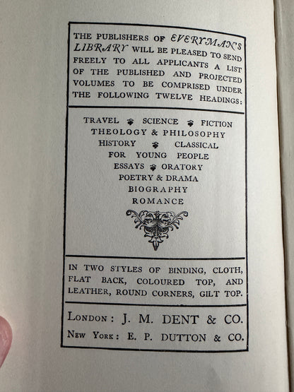 1909 Atlas Of Ancient & Classical Geography (J. M. Dent & Co) Maps etc.