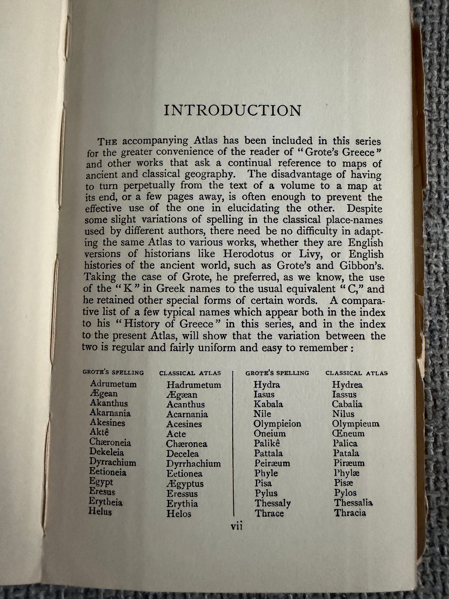 1909 Atlas Of Ancient & Classical Geography (J. M. Dent & Co) Maps etc.