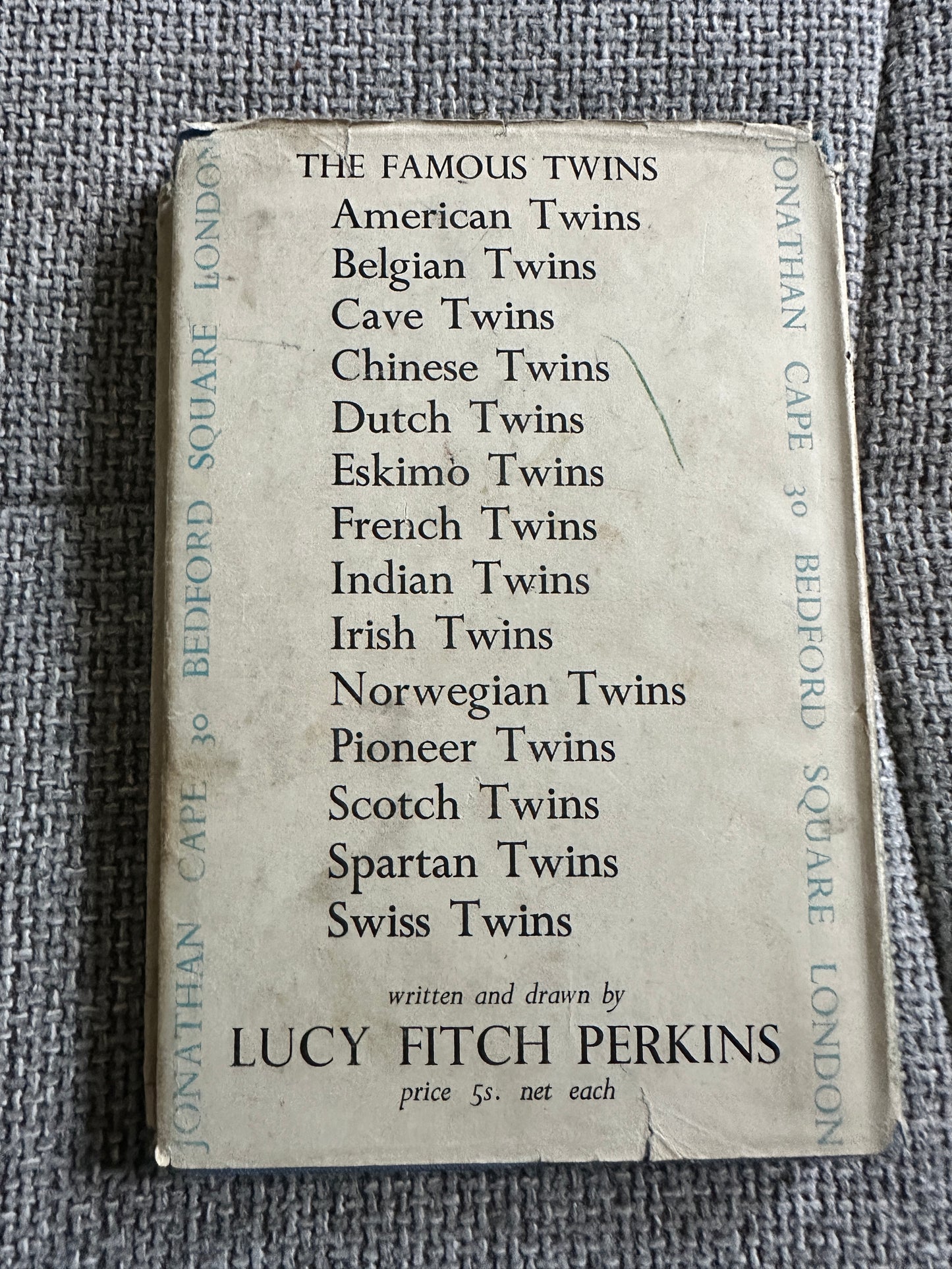 1947 The Dutch Twins - Lucy Fitch Perkins(Rhoda Power intro) Jonathan Cape