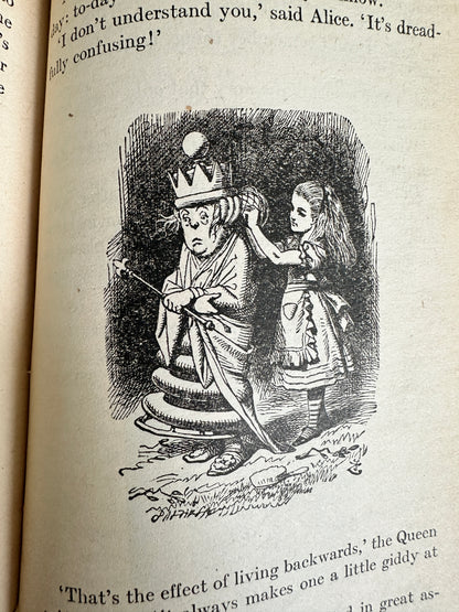 1951 Through The Looking Glass- Lewis Carroll(John Tenniel illustrated)Puffin Story Book