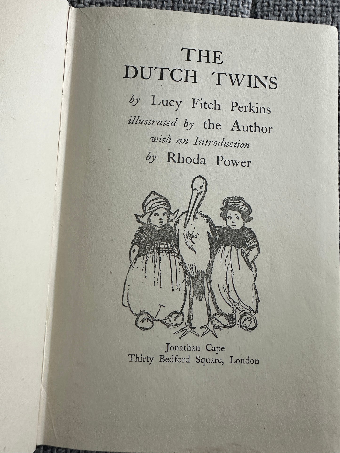 1947 The Dutch Twins - Lucy Fitch Perkins(Rhoda Power intro) Jonathan Cape