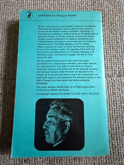 1964 The Greek Myths: 1 - Robert Graves (Pelican Original)