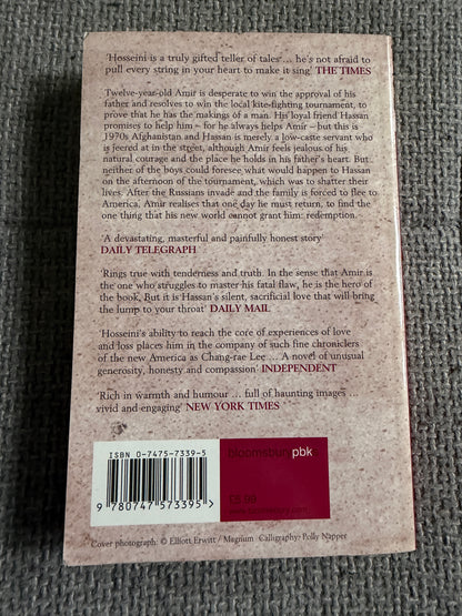 2004 The Kite Runner - Khaled Hosseini (Bloomsbury)
