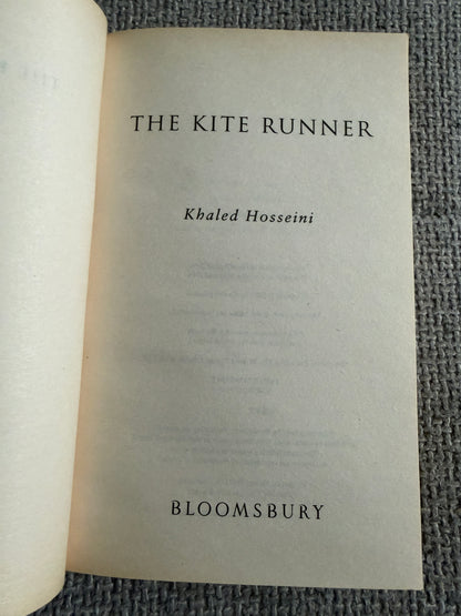 2004 The Kite Runner - Khaled Hosseini (Bloomsbury)