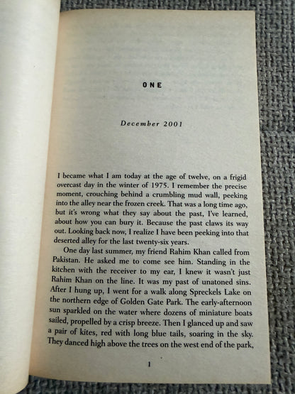 2004 The Kite Runner - Khaled Hosseini (Bloomsbury)
