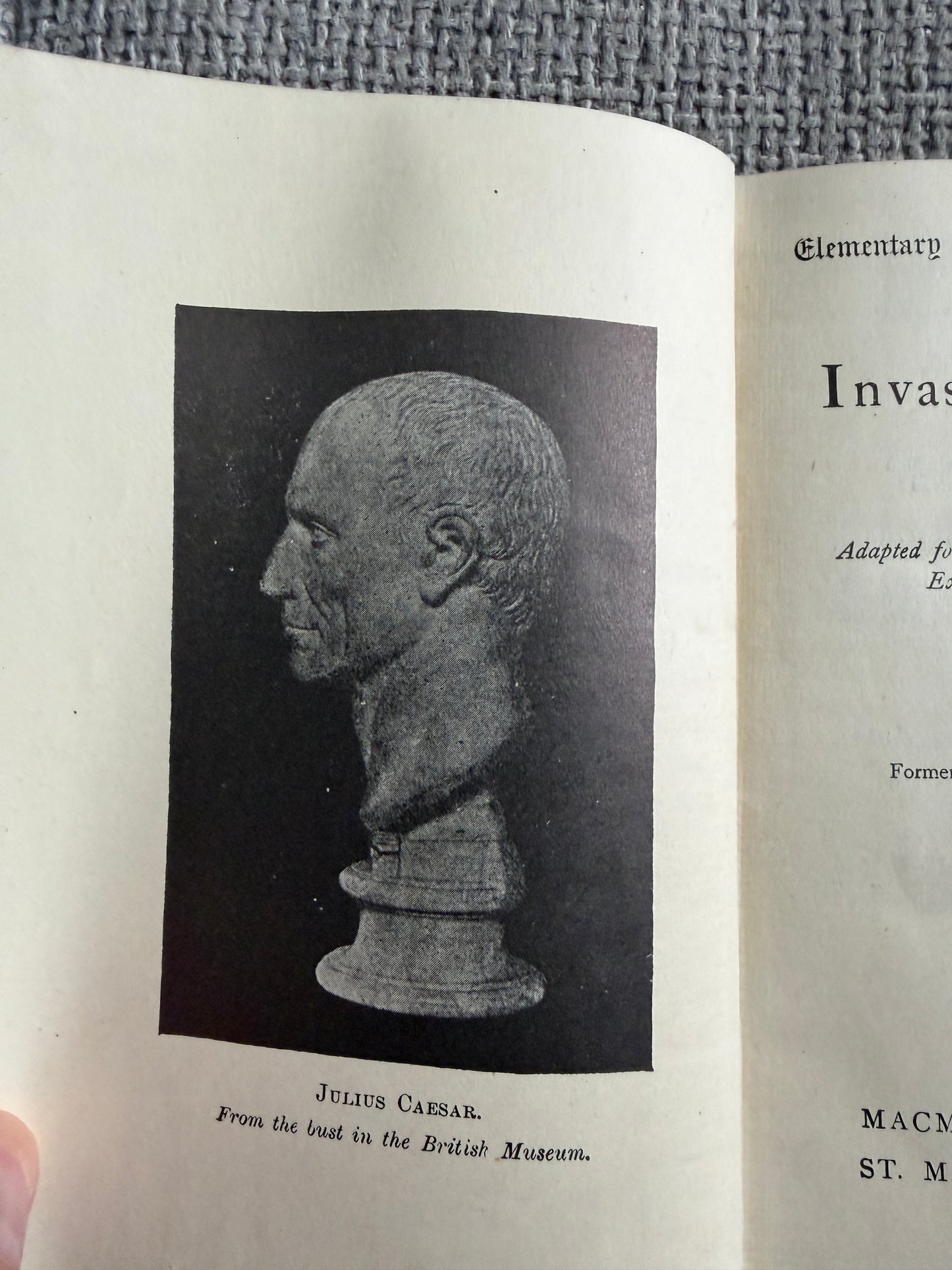 1953 Caesar Invasion Of Britain - W. Welch & C. G. Duffield (MacMillan & Co. Ltd.)