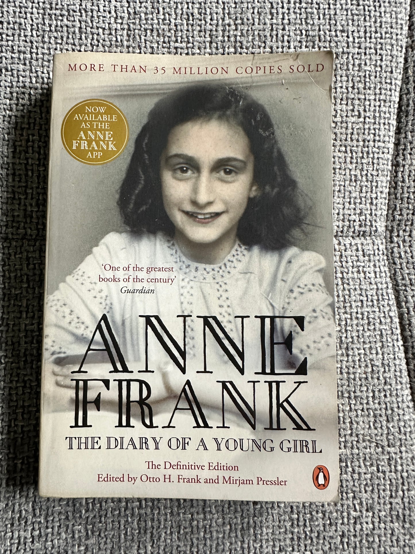 2012 Anne Frank: The Diary Of A Young Girl - Otto H. Frank & Mirjam Pressler