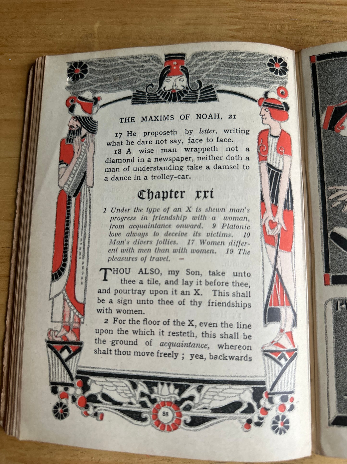 1919 The Maxims Of Noah - Gelett Burgess(Louis D. Fancher illustration)Simpkin, Marshall, Hamilton, Kent & Co Ltd.