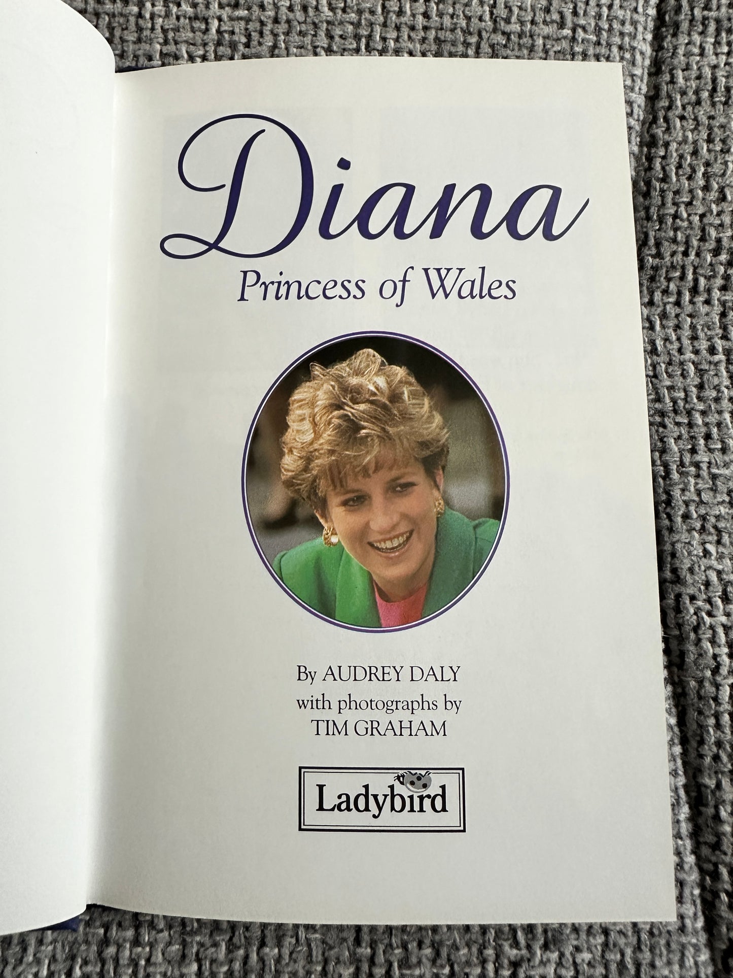 1997*1st* Diana Princess Of Wales - Audrey Daly(Tim Graham photos) Ladybird