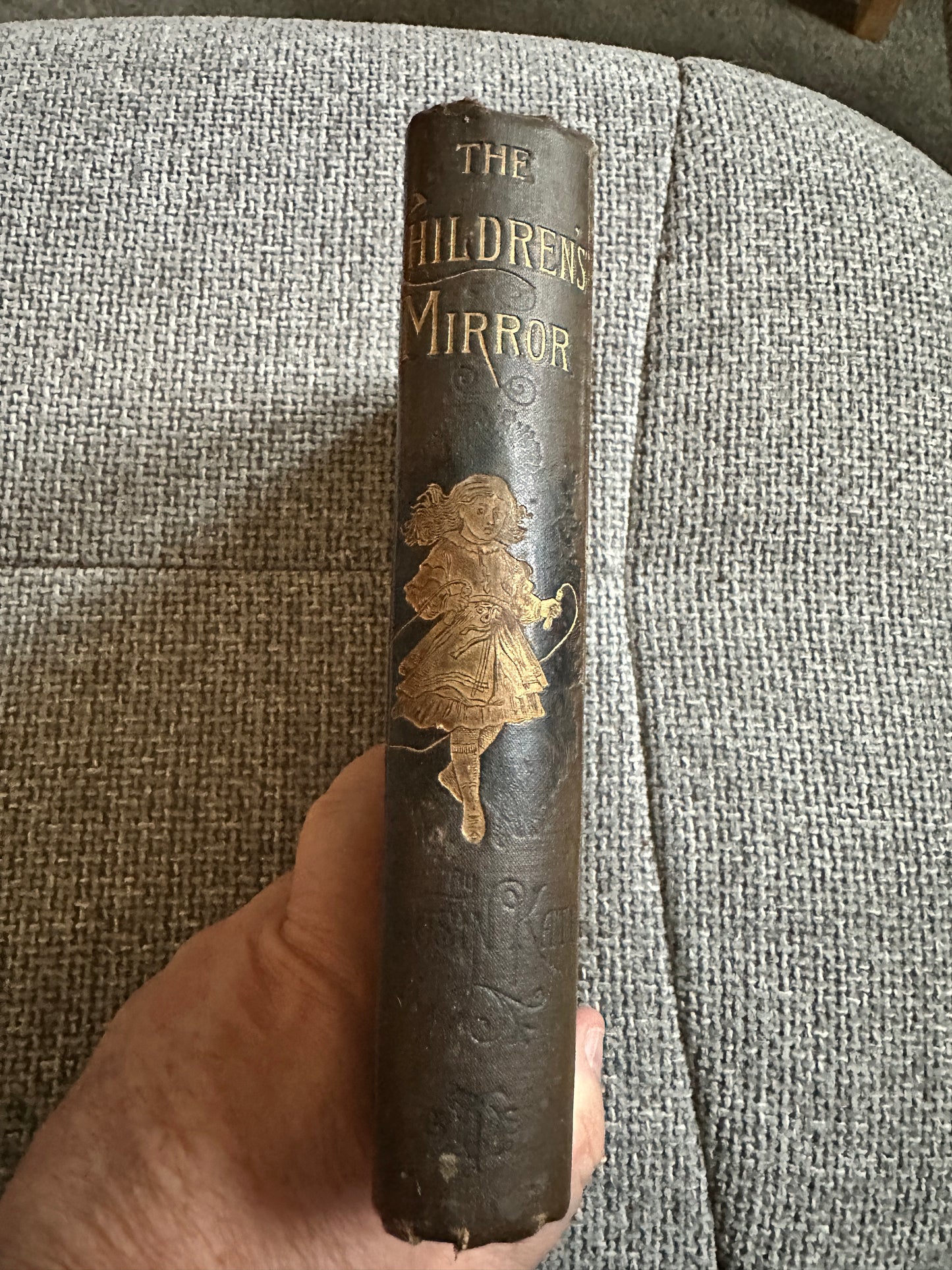 1890 The Children’s Mirror(A Treasury Of Stories) Cousin Kate(Thomas Nelson & Sons publisher