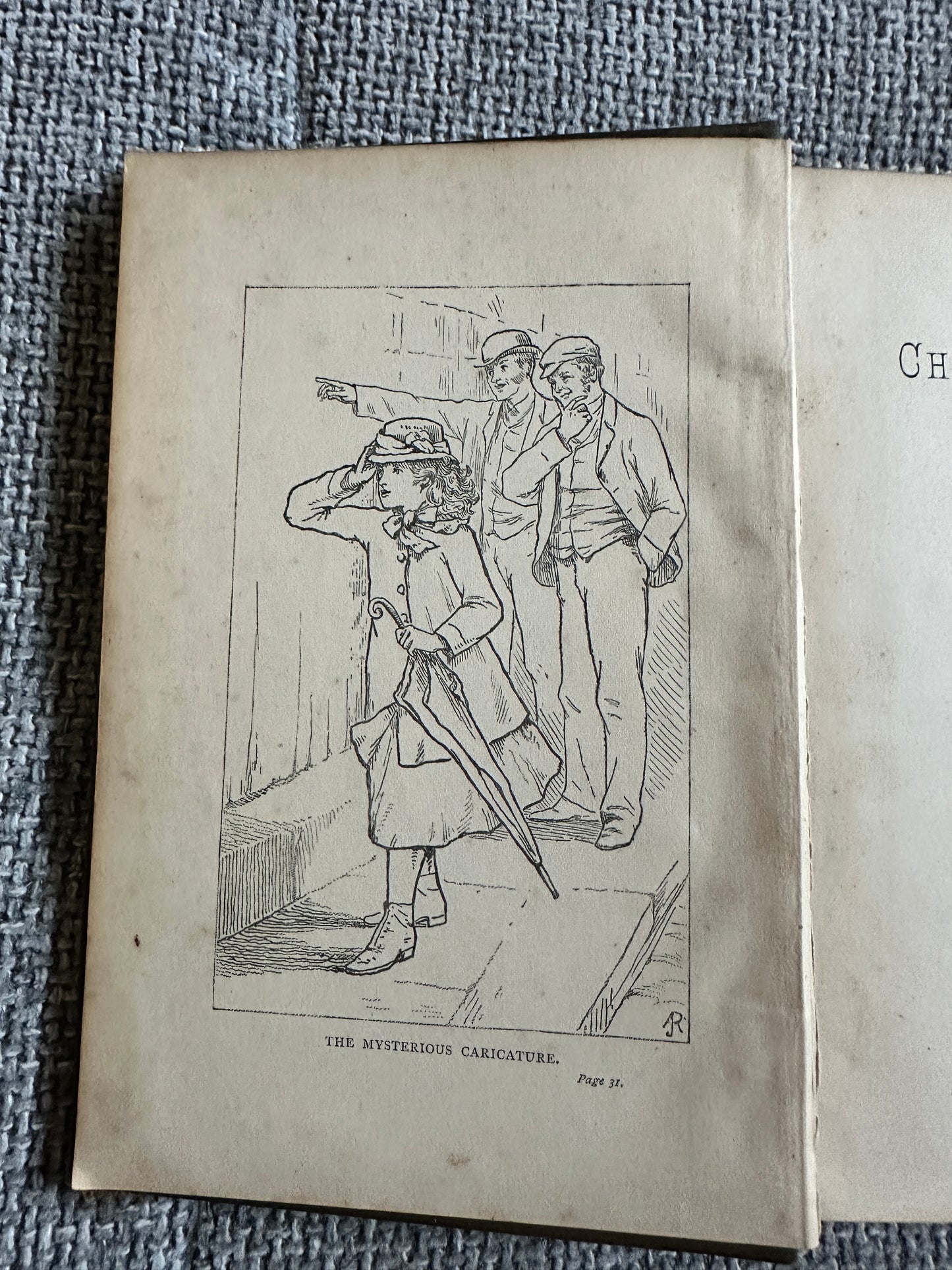 1890 The Children’s Mirror(A Treasury Of Stories) Cousin Kate(Thomas Nelson & Sons publisher