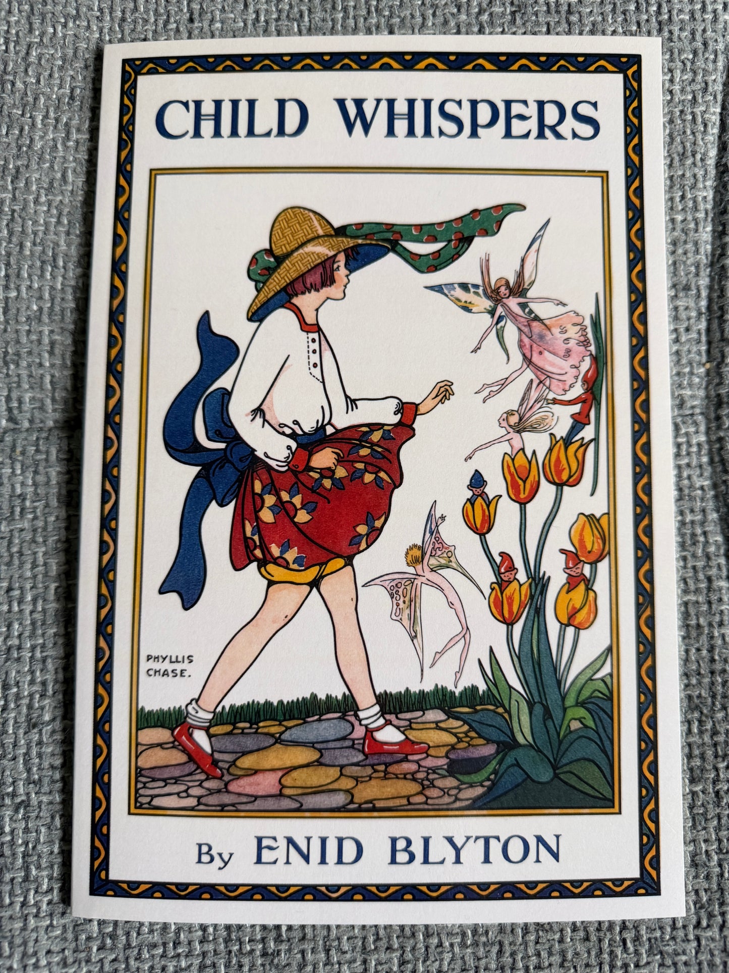 2026 Child Whispers (New print) Enid Blyton (Phyllis Chase illust) Purple House Press