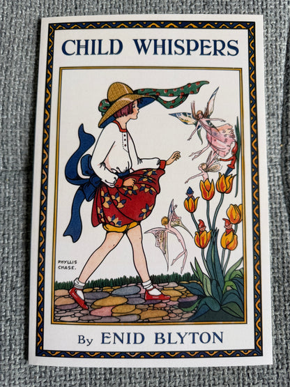 2026 Child Whispers (New print) Enid Blyton (Phyllis Chase illust) Purple House Press