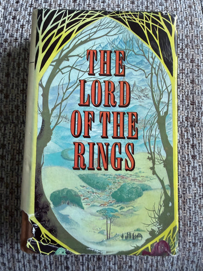 1974 The Lord Of The Rings -J. R. R. Tolkien (3-in-1 Book) Hardback (Book Club Associates)