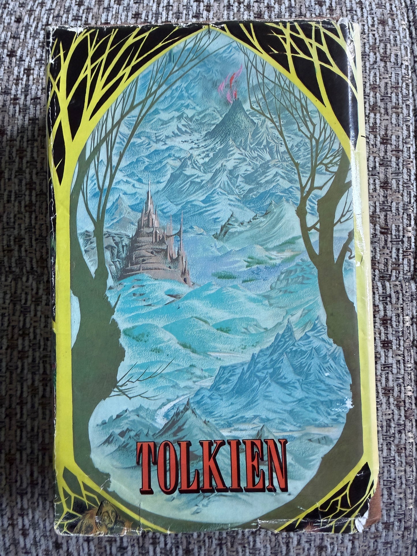 1974 The Lord Of The Rings -J. R. R. Tolkien (3-in-1 Book) Hardback (Book Club Associates)