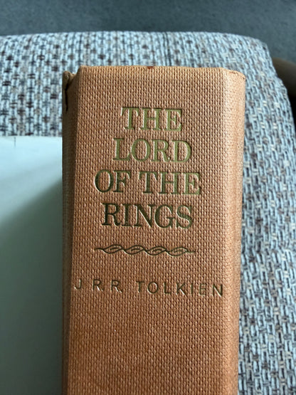 1974 The Lord Of The Rings -J. R. R. Tolkien (3-in-1 Book) Hardback (Book Club Associates)