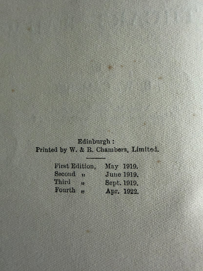1922 Snooker Tam Of The Cathcart Railway - R. W. Campbell (W. & R. Chambers Ltd)