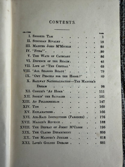 1922 Snooker Tam Of The Cathcart Railway - R. W. Campbell (W. & R. Chambers Ltd)