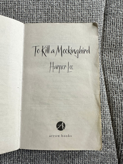 2010 To Kill A Mockingbird - Harper Lee (Arrow Books)60th Anniversary Edition