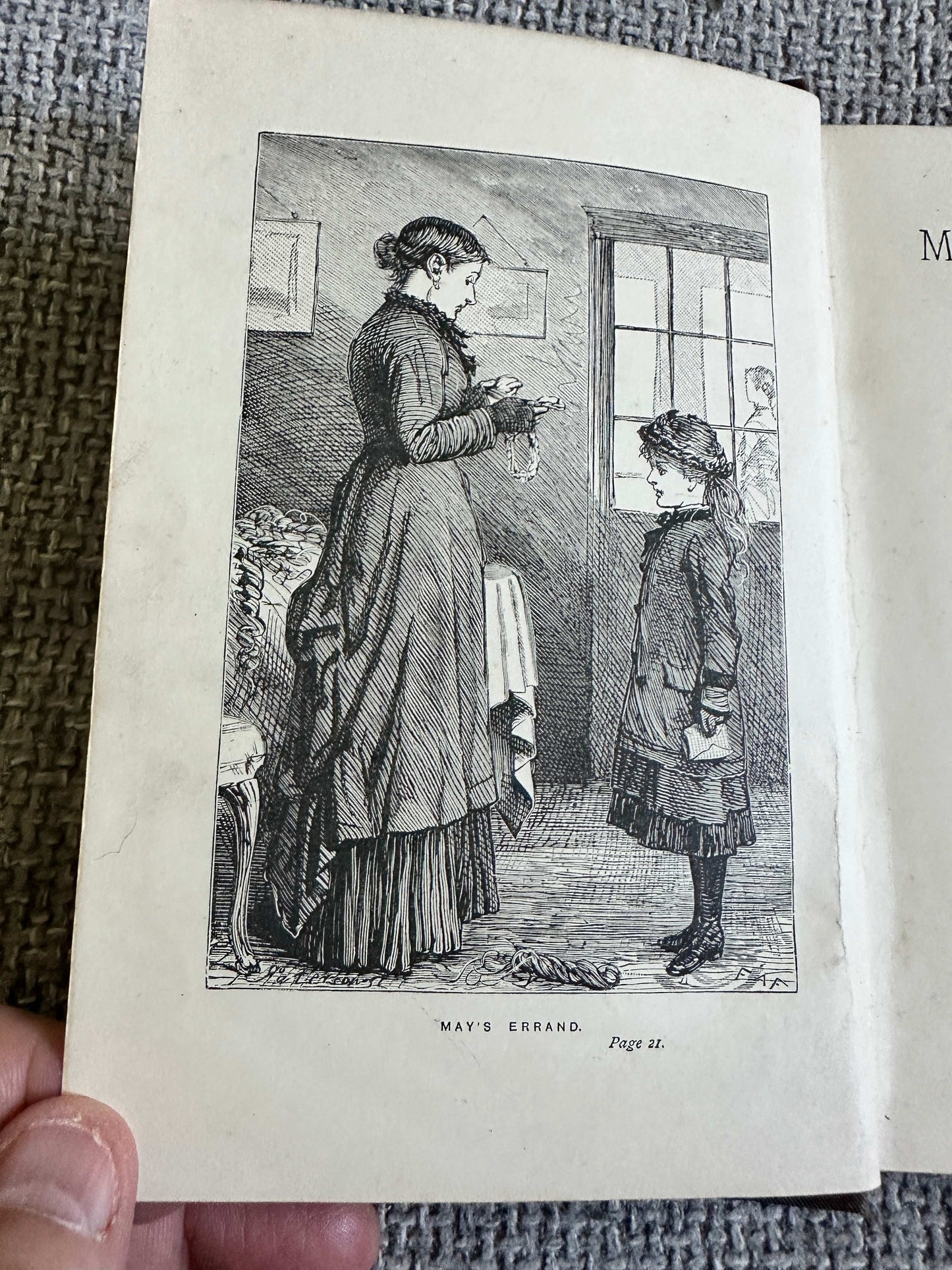 1886 May’s Sixpence Or Waste Not, Want Not - M. A. Paull (Thomas Nelson & Sons)