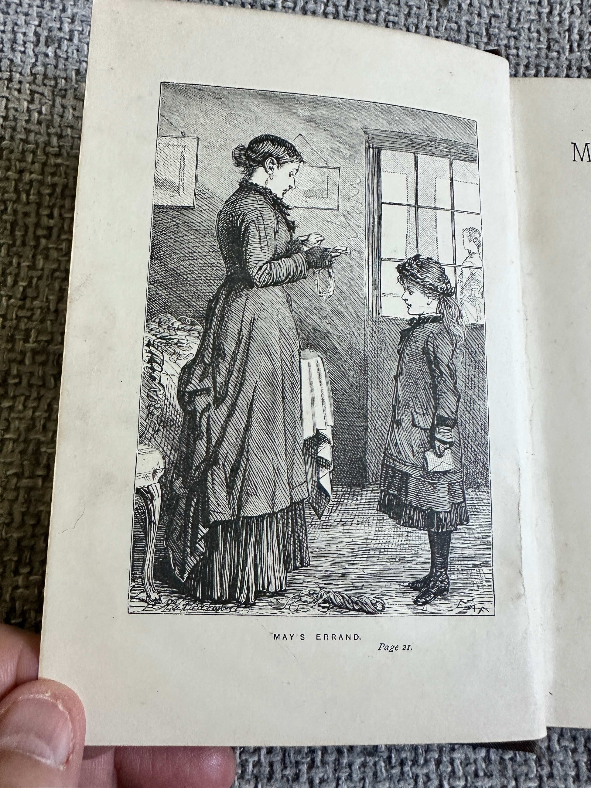 1886 May’s Sixpence Or Waste Not, Want Not - M. A. Paull (Thomas Nelson & Sons)