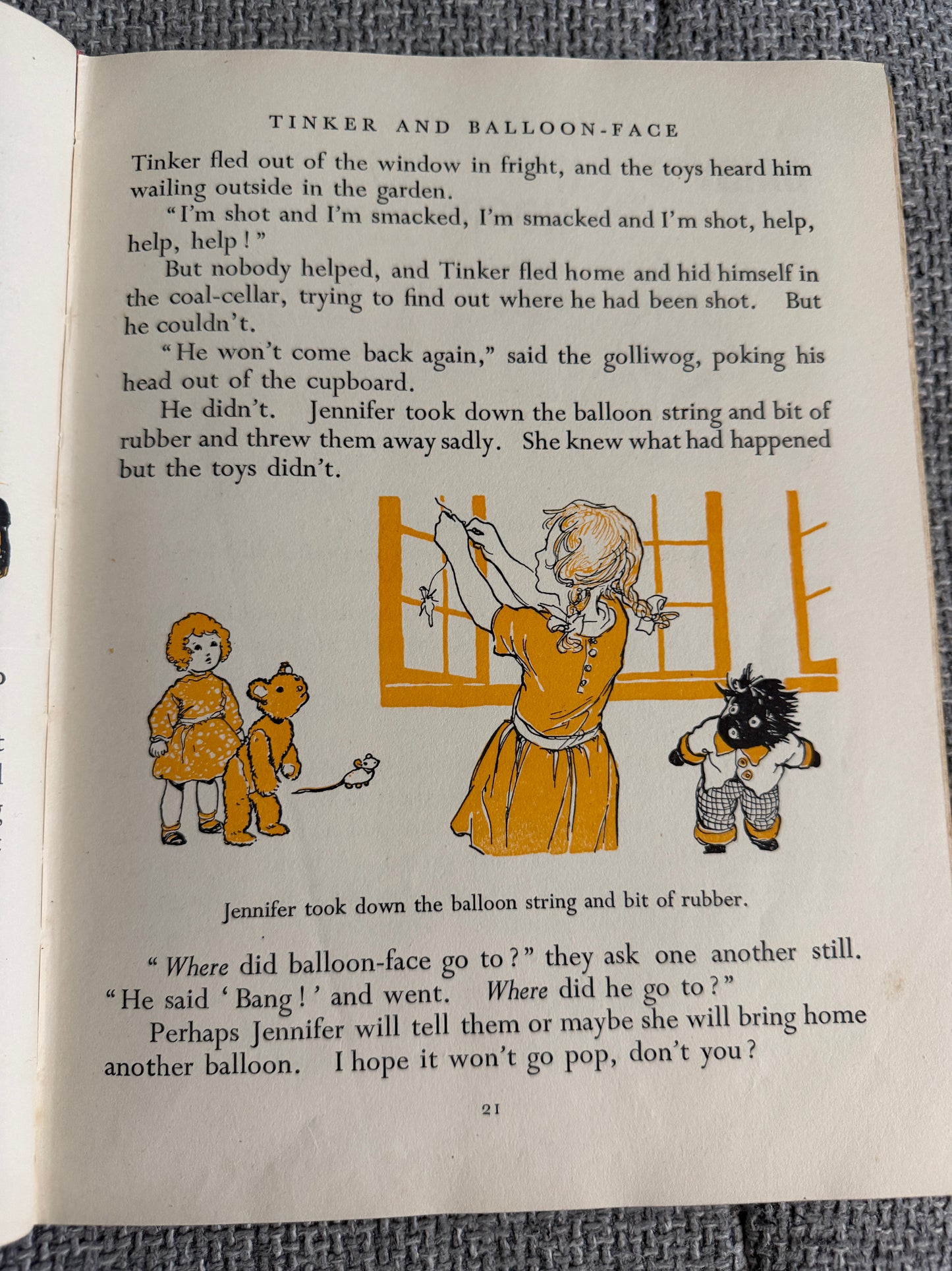 1950 Foyle’s Flower Story Book: Poppy Story Book - Enid Blyton (Kathleen Gell illust) John Gifford Ltd