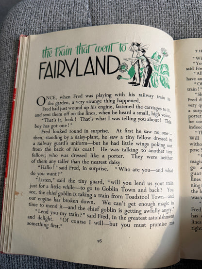 1950 Foyle’s Flower Story Book: Poppy Story Book - Enid Blyton (Kathleen Gell illust) John Gifford Ltd
