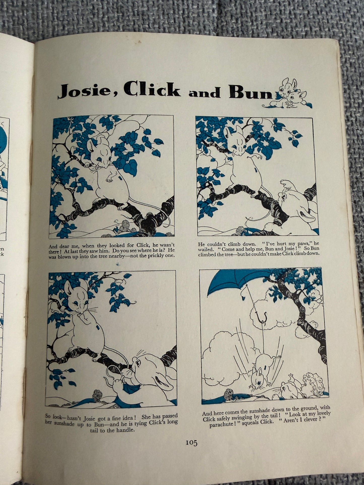 1950 Foyle’s Flower Story Book: Poppy Story Book - Enid Blyton (Kathleen Gell illust) John Gifford Ltd