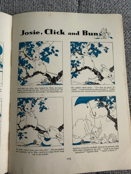 1950 Foyle’s Flower Story Book: Poppy Story Book - Enid Blyton (Kathleen Gell illust) John Gifford Ltd