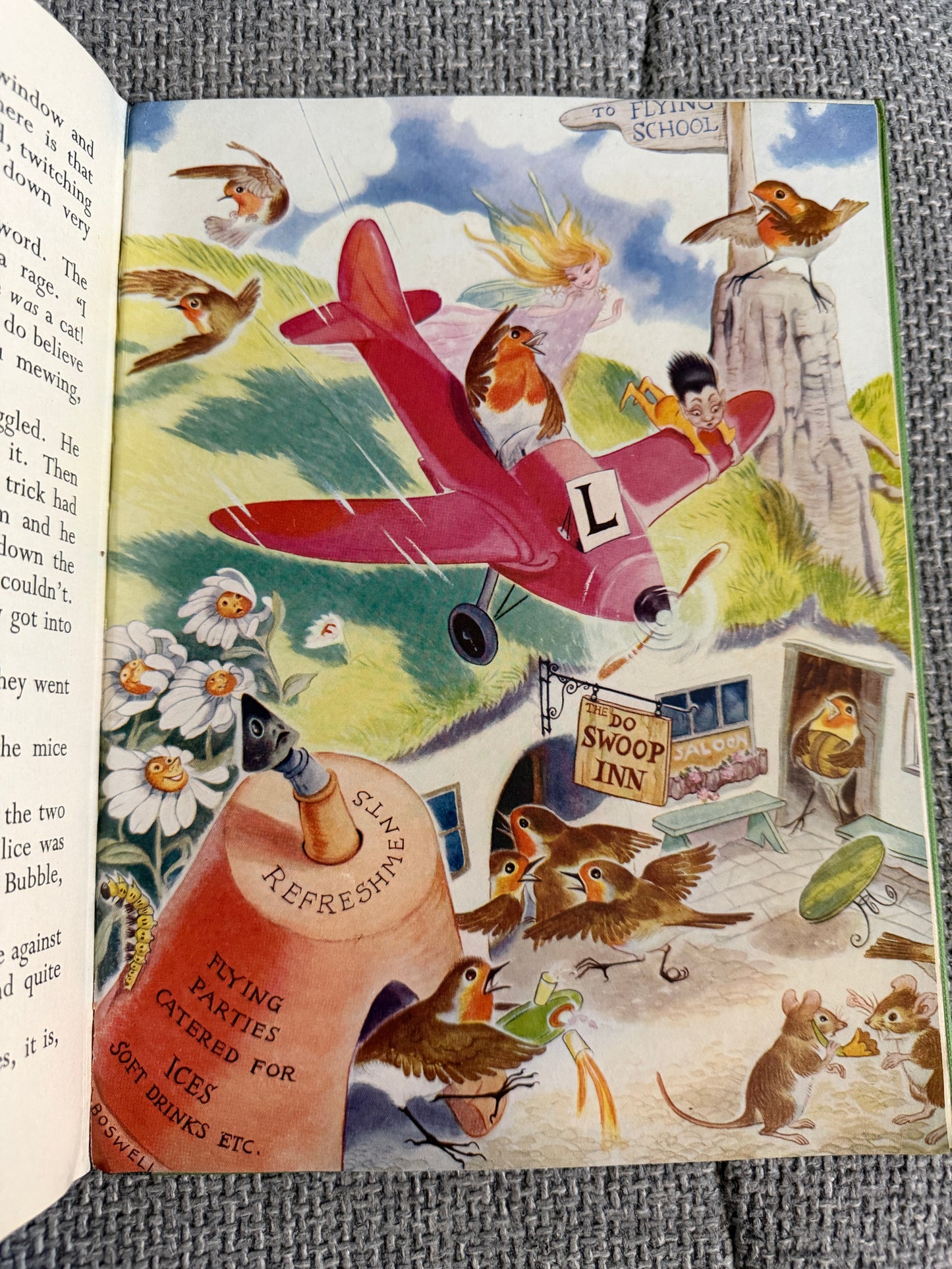 1952 Foyle’s Flower Story Books: Snowdrop Story Book - Enid Blyton (Hilda Boswell illust) John Gifford Ltd