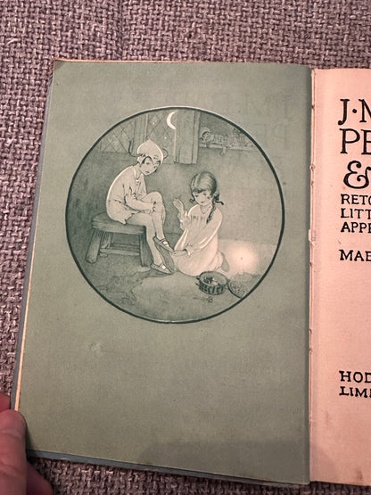 1946 J. M. Barrie’s Peter Pan & Wendy retold by May Byron(Mabel Lucie Attwell Illust)Hodder & Stoughton