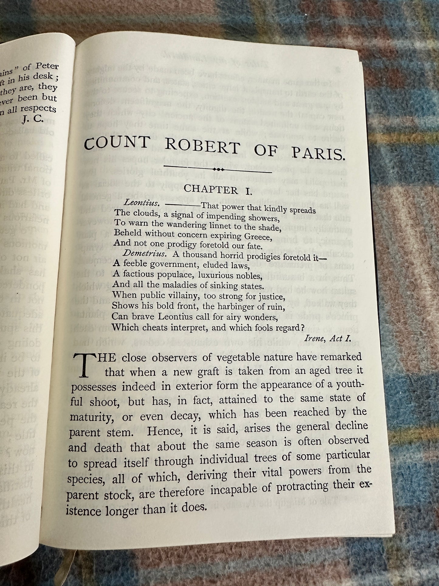1901 Count Robert Of Paris(New Century Library XXIV) Sir Walter Scott(Thomas Nelson Pub)