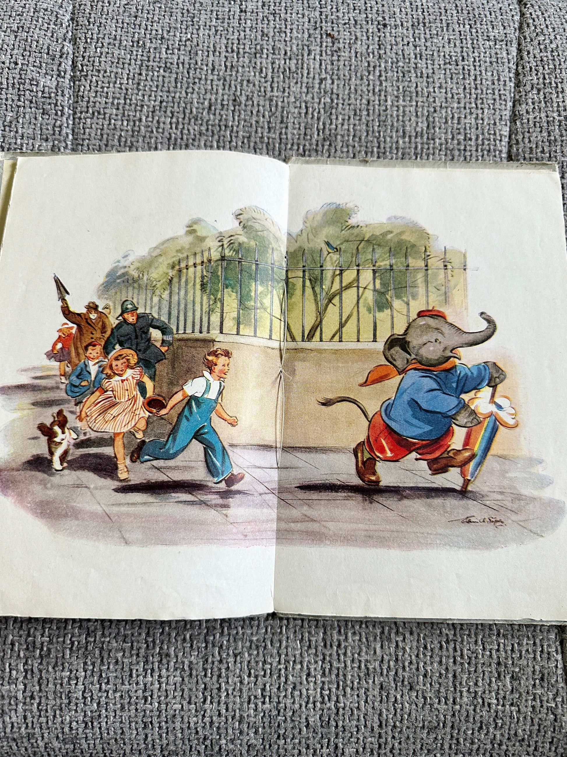 1945*1st* Jolly Little Jumbo - Enid Blyton (Eileen A. Soper Illust) The Brockhampton Book Co Ltd