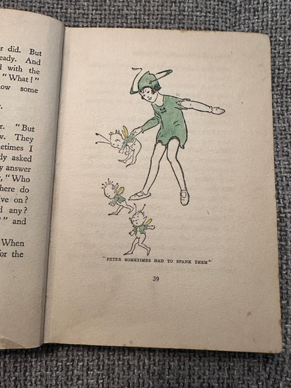 1946 J. M. Barrie’s Peter Pan & Wendy retold by May Byron(Mabel Lucie Attwell Illust)Hodder & Stoughton