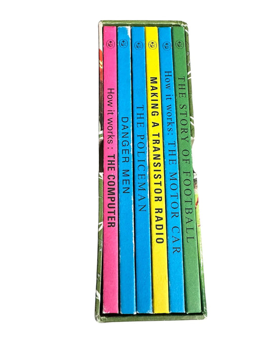 2008 Vintage Ladybird Box For Boys (6 Facsimile editions of classic Ladybird Book 1955-1975) Box Set