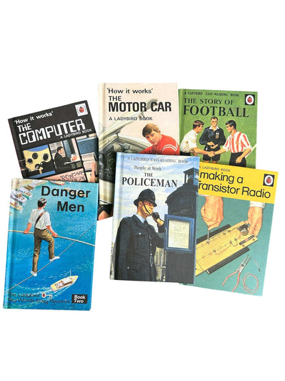 2008 Vintage Ladybird Box For Boys (6 Facsimile editions of classic Ladybird Book 1955-1975) Box Set