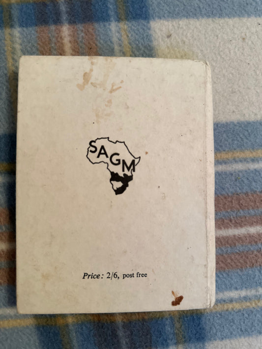 1971*1st* Luju The Honey Boy - J. F. Scutt (illustrated P. Cumming) South Africa General Mission - Honeyburn Books (UK)
