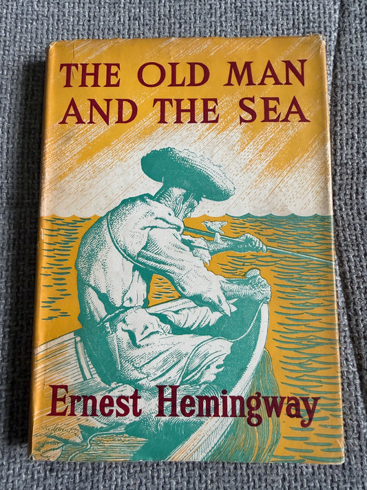 1953*1st* The Old Man & The Sea - Ernest Hemingway (C. F. Tunnicliffe & Raymond Sheppard illustration) Reprint Society.