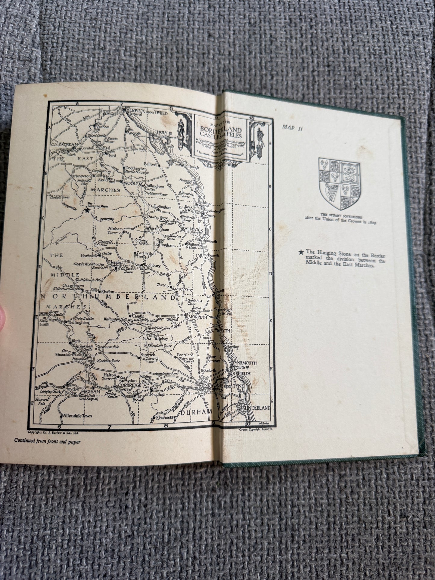 1939*1st* Borderland Castles & Peles - Robert Hugill (Ed J. Burrow & Co. Ltd)