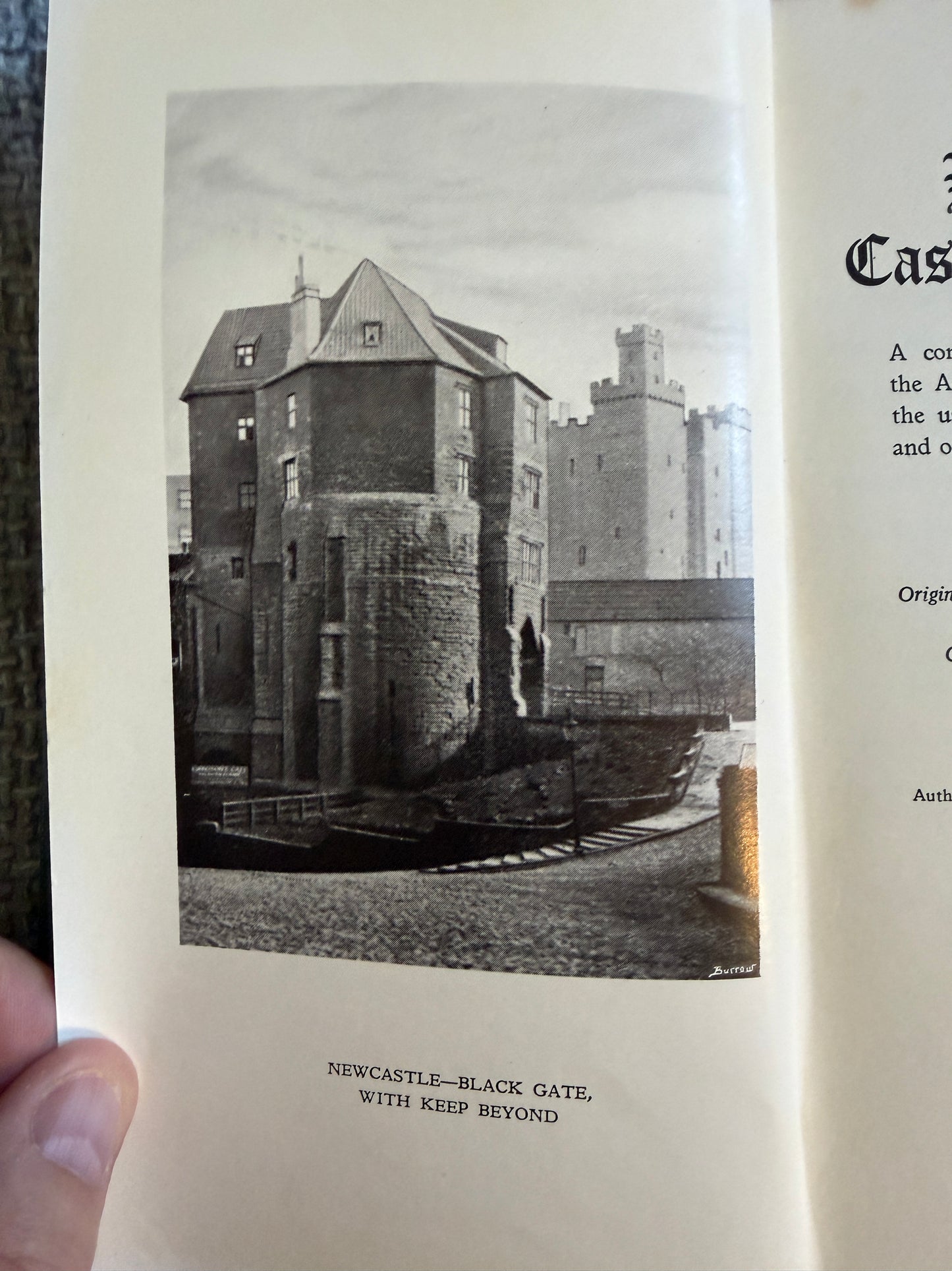 1939*1st* Borderland Castles & Peles - Robert Hugill (Ed J. Burrow & Co. Ltd)