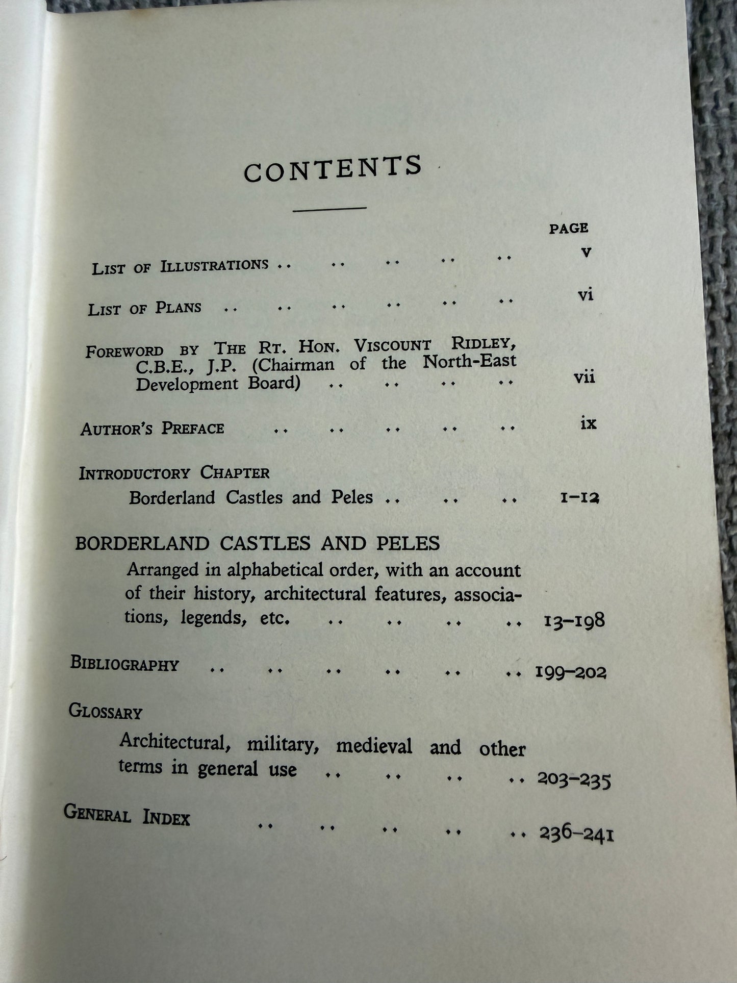 1939*1st* Borderland Castles & Peles - Robert Hugill (Ed J. Burrow & Co. Ltd)