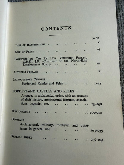 1939*1st* Borderland Castles & Peles - Robert Hugill (Ed J. Burrow & Co. Ltd)